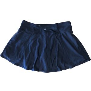 Kyodan Black Pleated Skort Stretch Skirt shorts Women’s Medium‎ Activewear